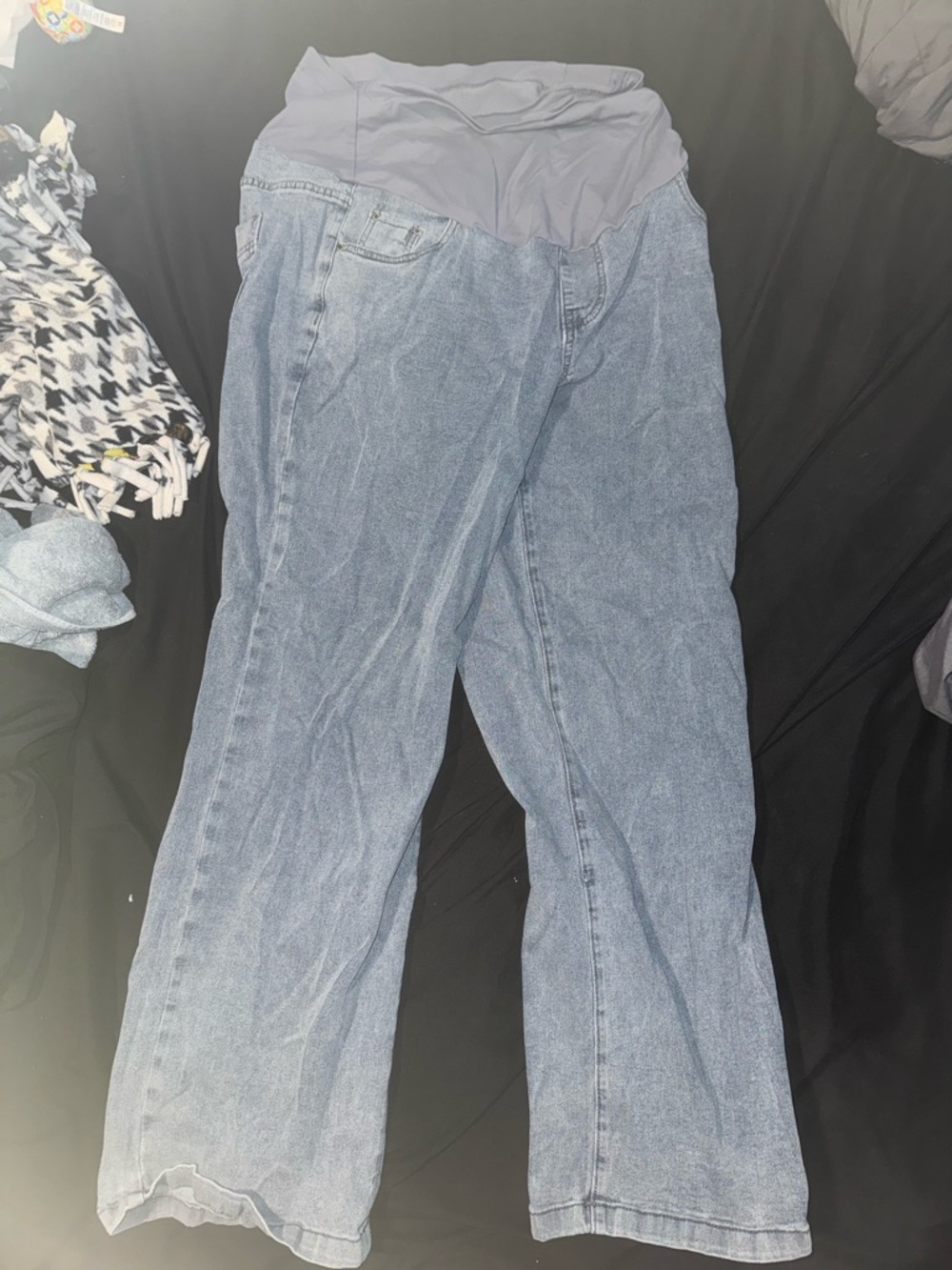 Wide Leg Maternity Jeans Multipack